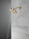 DELTA Universal Showering Components 5-Setting Showerhead — Champagne Bronze