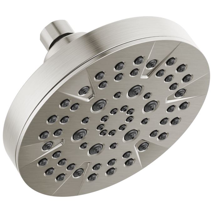 DELTA Universal Showering Components 5-Setting Showerhead — Stainless
