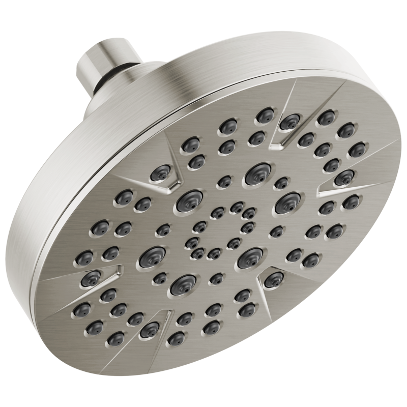 DELTA Universal Showering Components 5-Setting Showerhead — Stainless