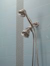 DELTA Universal Showering Components 3-Way Shower Arm Diverter with Hand Shower Mount — Stainless