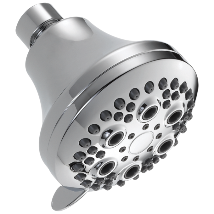 DELTA Universal Showering Components Premium Touch-Clean 5-Setting Shower Head — Chrome