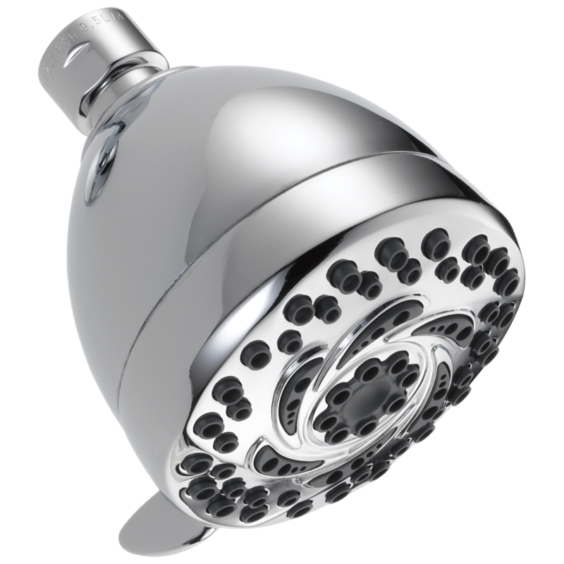 DELTA Universal Showering Components Premium 5-Setting Shower Head — Chrome