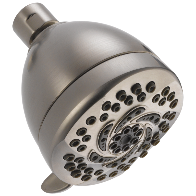 DELTA Universal Showering Components Premium 5-Setting Shower Head — Stainless