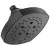 DELTA Universal Showering Components H2OKINETIC 5-Setting  Shower Head — Matte Black