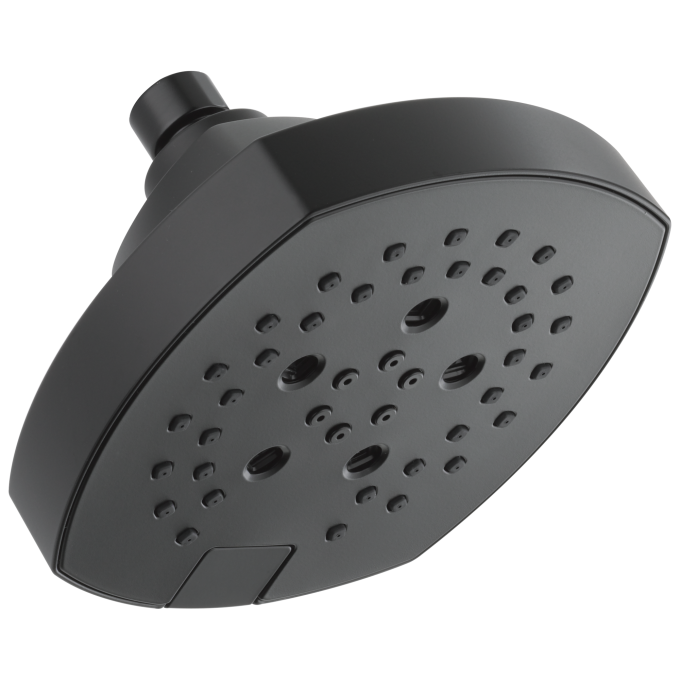 DELTA Universal Showering Components H2OKINETIC 5-Setting  Shower Head — Matte Black