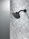 DELTA Universal Showering Components H2OKINETIC 5-Setting  Shower Head — Matte Black