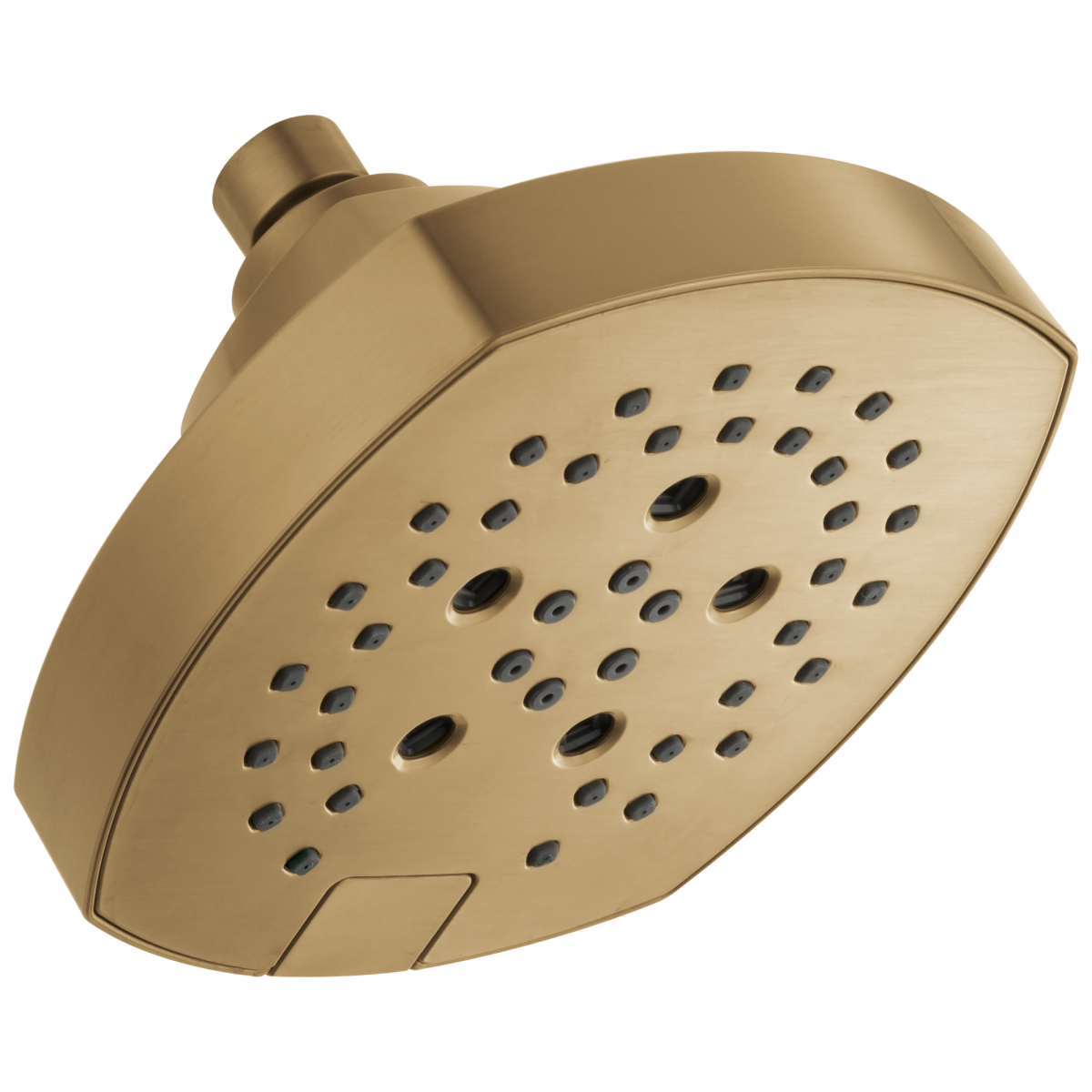 DELTA Universal Showering Components H2OKINETIC 5-Setting  Shower Head — Lumicoat® Champagne Bronze