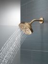 DELTA Universal Showering Components H2OKINETIC 5-Setting  Shower Head — Lumicoat® Champagne Bronze