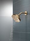 DELTA Universal Showering Components H2OKINETIC 5-Setting  Shower Head — Lumicoat® Champagne Bronze