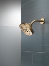 DELTA Universal Showering Components H2OKINETIC 5-Setting  Shower Head — Champagne Bronze