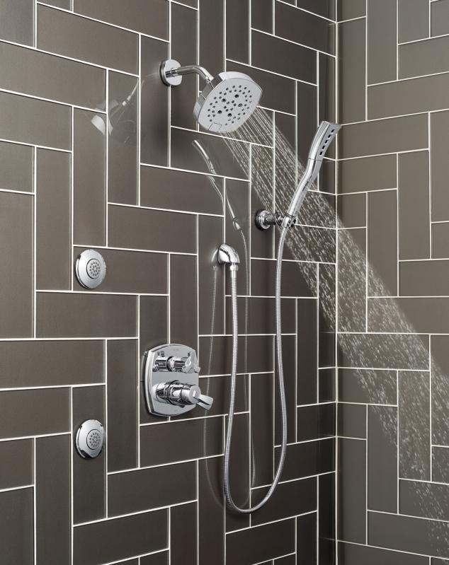 DELTA Universal Showering Components Wall Elbow for Hand Shower — Lumicoat® Chrome
