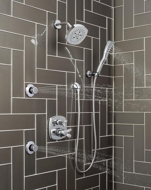 DELTA Universal Showering Components Wall Elbow for Hand Shower — Lumicoat® Chrome