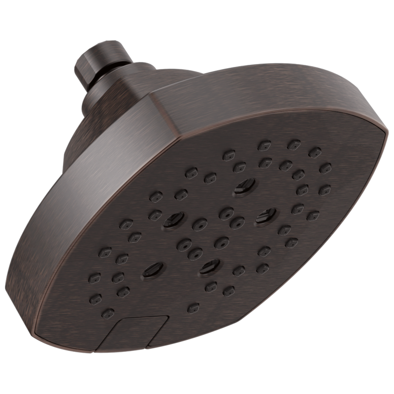DELTA Universal Showering Components H2OKINETIC 5-Setting  Shower Head — Venetian Bronze