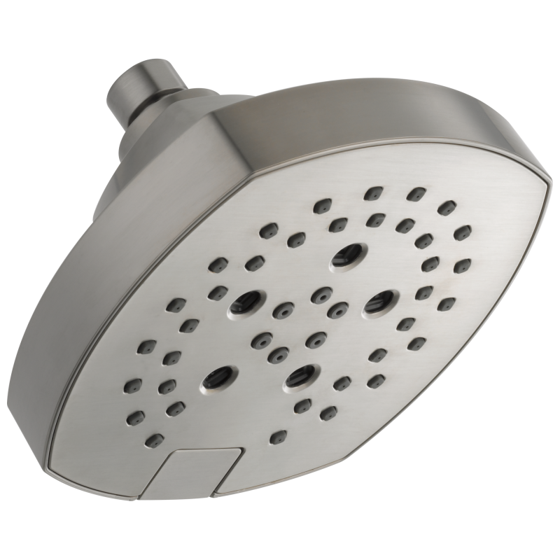 DELTA Universal Showering Components H2OKINETIC 5-Setting  Shower Head — Stainless