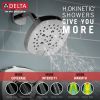 DELTA Universal Showering Components H2OKINETIC 5-Setting  Shower Head — Chrome