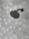 DELTA Universal Showering Components Wall Mount Shower Arm & Flange — Matte Black