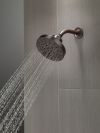 DELTA Universal Showering Components H2OKINETIC 5-Setting Contemporary Raincan Shower Head — Venetian Bronze