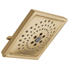 DELTA Universal Showering Components H2OKINETIC 3-Setting Raincan Shower Head (Recertified) — Lumicoat® Champagne Bronze