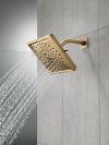 DELTA Universal Showering Components H2OKINETIC 3-Setting Raincan Shower Head (Recertified) — Lumicoat® Champagne Bronze