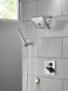 DELTA Universal Showering Components Square Wall Elbow for Hand Shower — Chrome