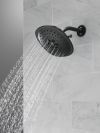 DELTA Universal Showering Components H2Okinetic(R) 3-Setting Raincan Shower Head — Matte Black