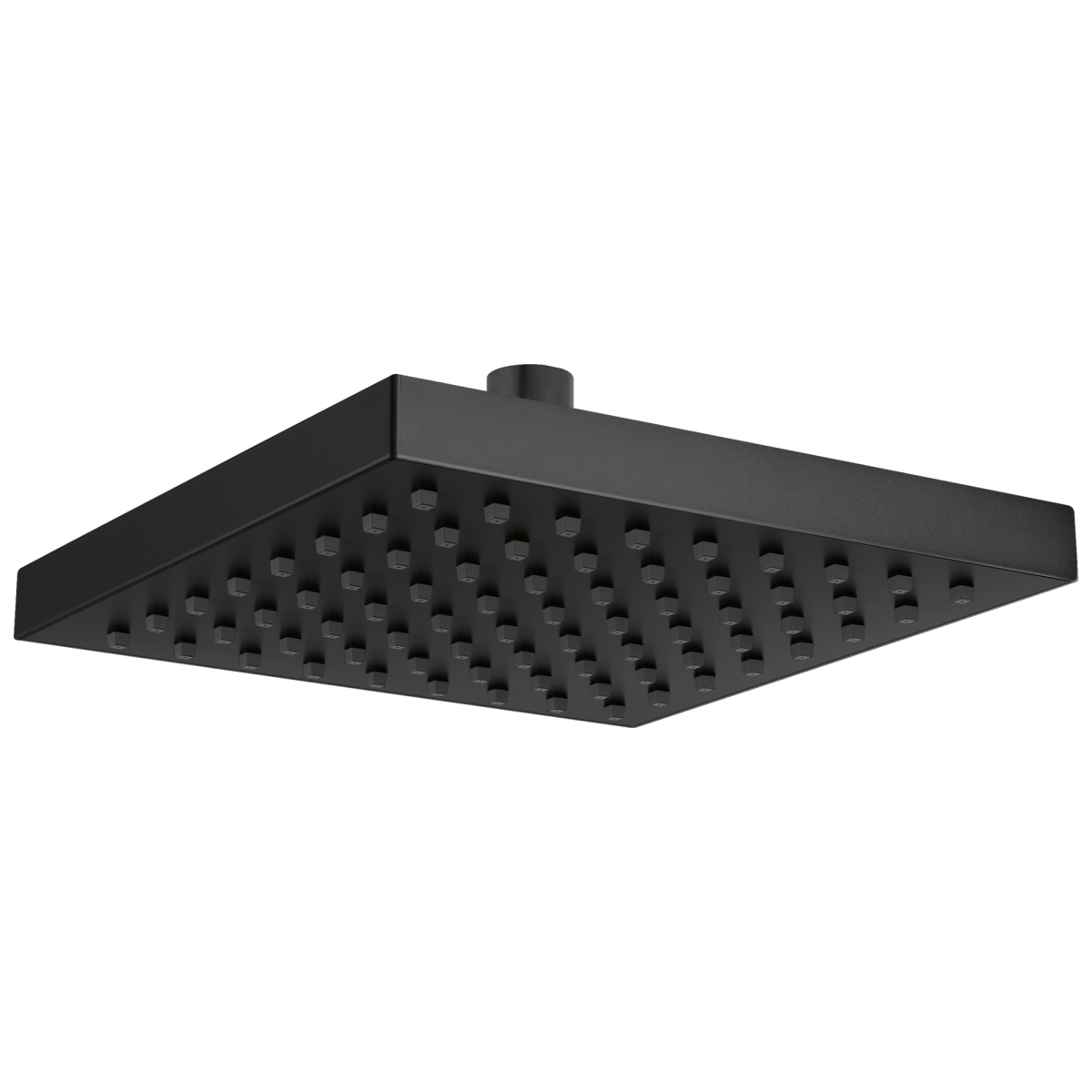 DELTA Universal Showering Components Raincan Single Setting Showerhead — Matte Black