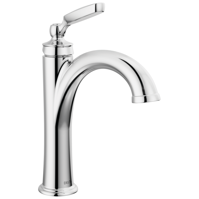 DELTA Woodhurst Single Handle Bathroom Faucet — Chrome