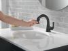 DELTA Kayra Single Handle Pull-Down Bathroom Faucet — Matte Black