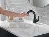 DELTA Kayra Single Handle Pull-Down Bathroom Faucet — Matte Black