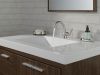 DELTA Kayra Single Handle Bathroom Faucet — Stainless