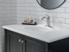 DELTA Lahara Single Handle Bathroom Faucet — Stainless