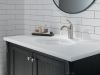 DELTA Lahara Single Handle Bathroom Faucet — Stainless