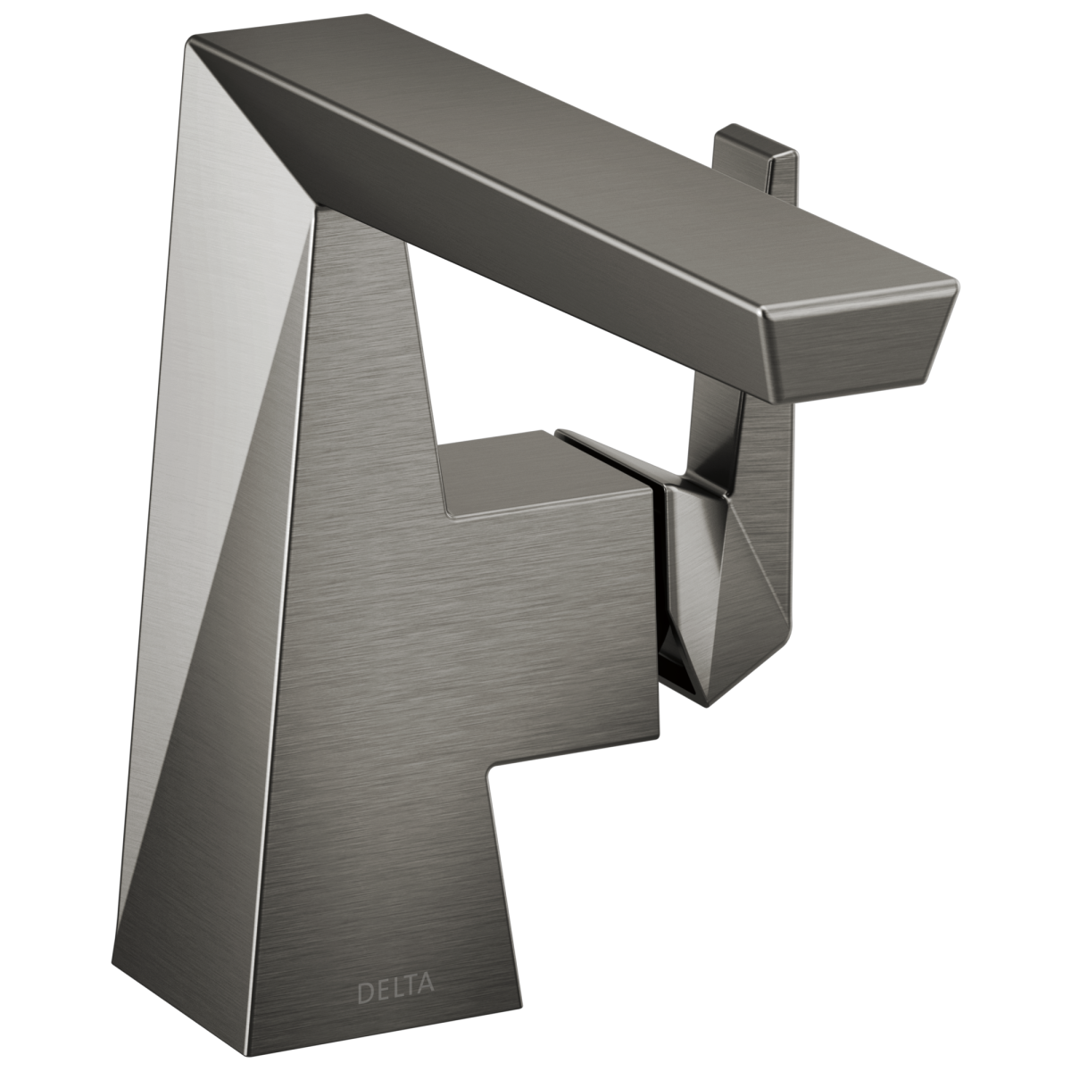 DELTA Trillian Single Handle Bathroom Faucet — Lumicoat® Black Stainless