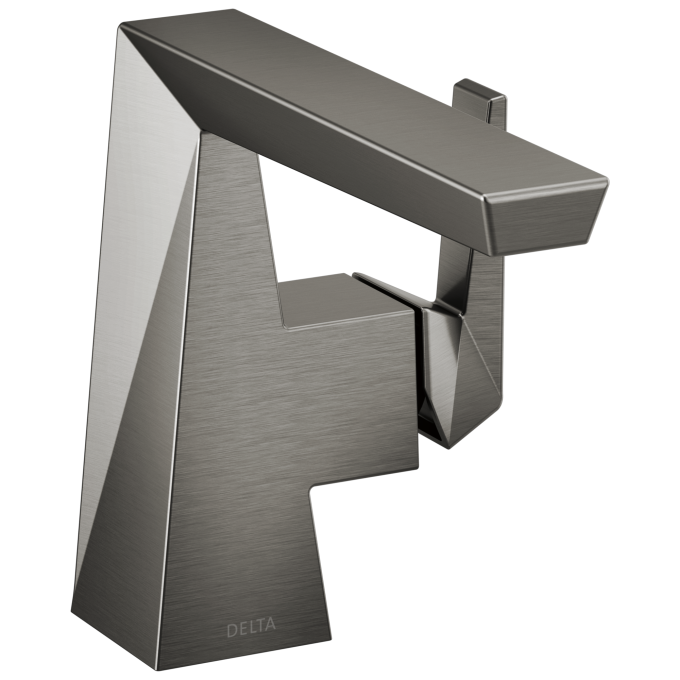 DELTA Trillian Single Handle Bathroom Faucet — Lumicoat® Black Stainless