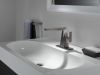 DELTA Trillian Single Handle Bathroom Faucet — Lumicoat® Black Stainless