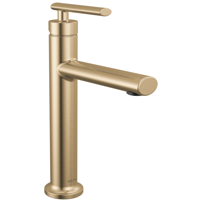 DELTA Altado Single Handle Bathroom Faucet — Champagne Bronze