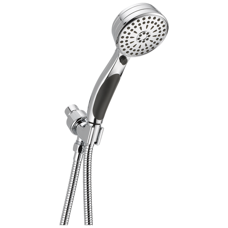 DELTA Universal Showering Components ActivTouch 9-Setting Shower Mount Hand Shower — Chrome