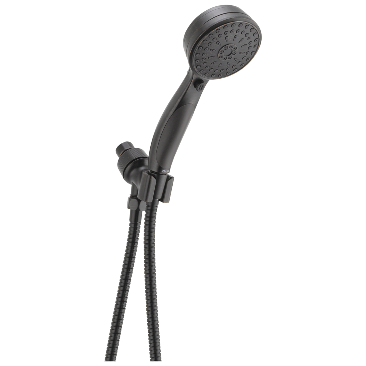 DELTA Universal Showering Components ActivTouch 9-Setting Shower Mount Hand Shower — Venetian Bronze