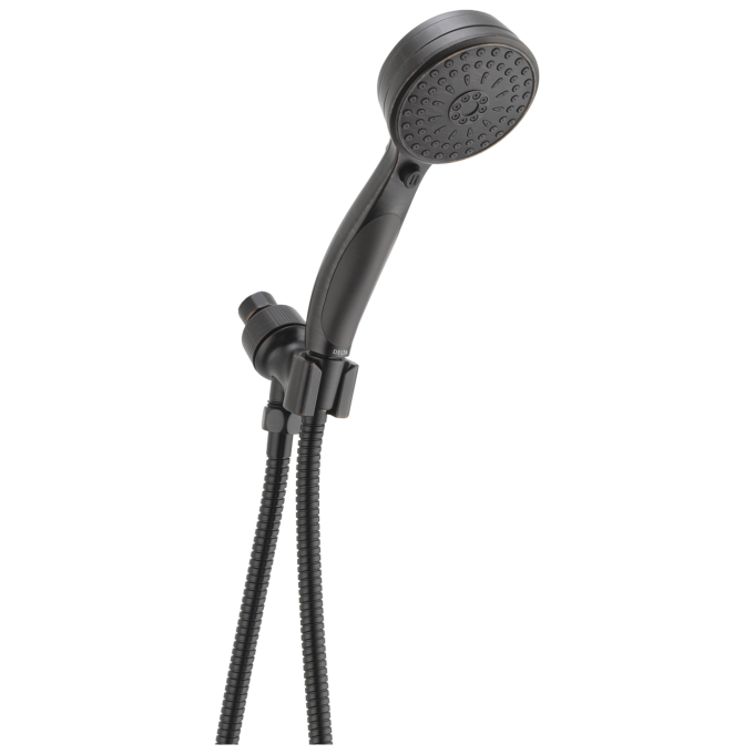 DELTA Universal Showering Components ActivTouch 9-Setting Shower Mount Hand Shower — Venetian Bronze
