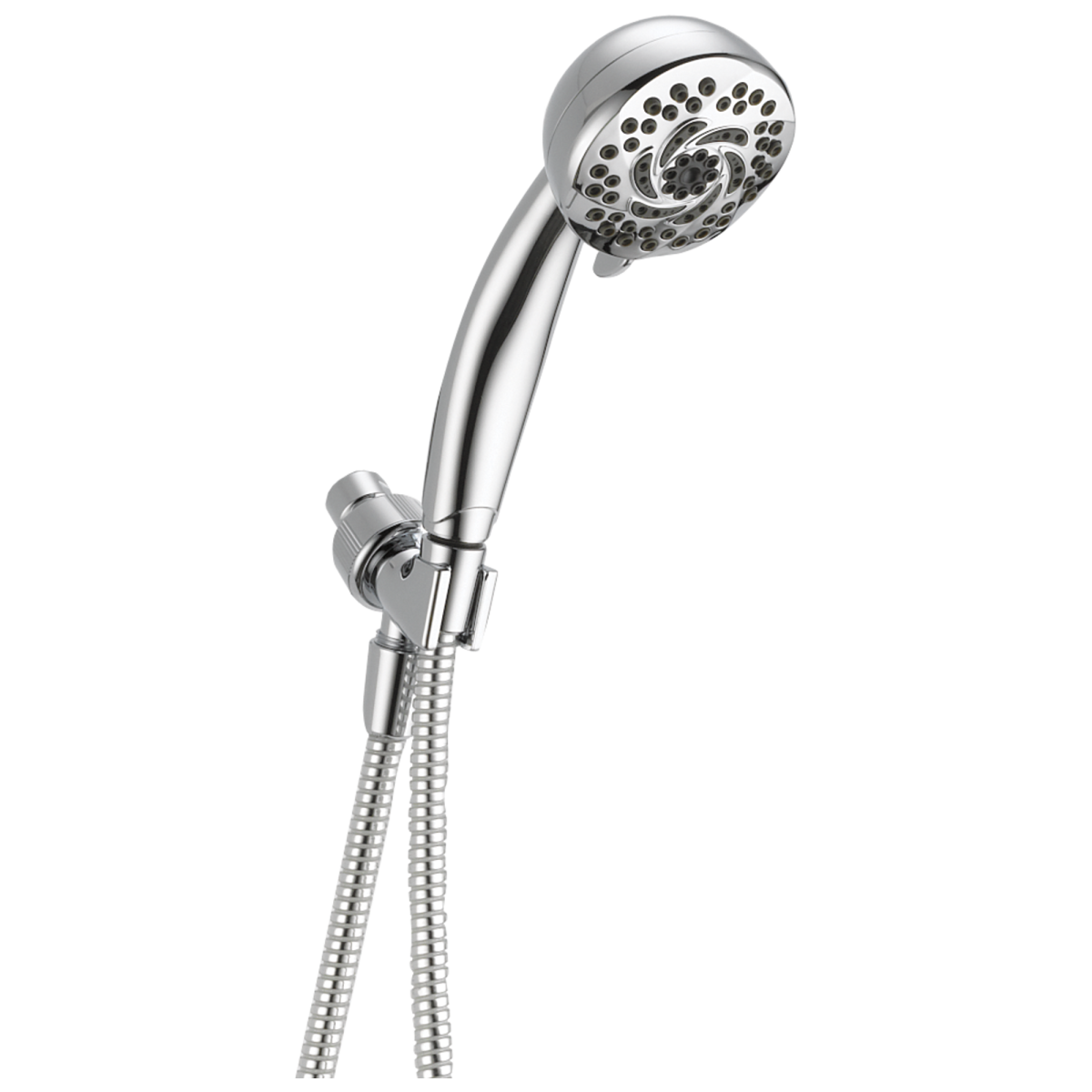 DELTA Universal Showering Components Premium 5-Setting Shower Mount Hand Shower — Chrome