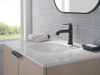 DELTA Bonacci Single Handle Bathroom Faucet — Matte Black