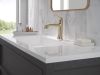DELTA Bonacci Single Handle Bathroom Faucet — Lumicoat® Champagne Bronze