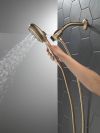 DELTA Universal Showering Components 7-Setting SureDock Magnetic Hand Shower — Champagne Bronze