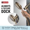 DELTA Universal Showering Components 7-Setting SureDock Magnetic Hand Shower — Champagne Bronze