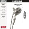 DELTA Universal Showering Components 7-Setting SureDock Magnetic Hand Shower — Stainless