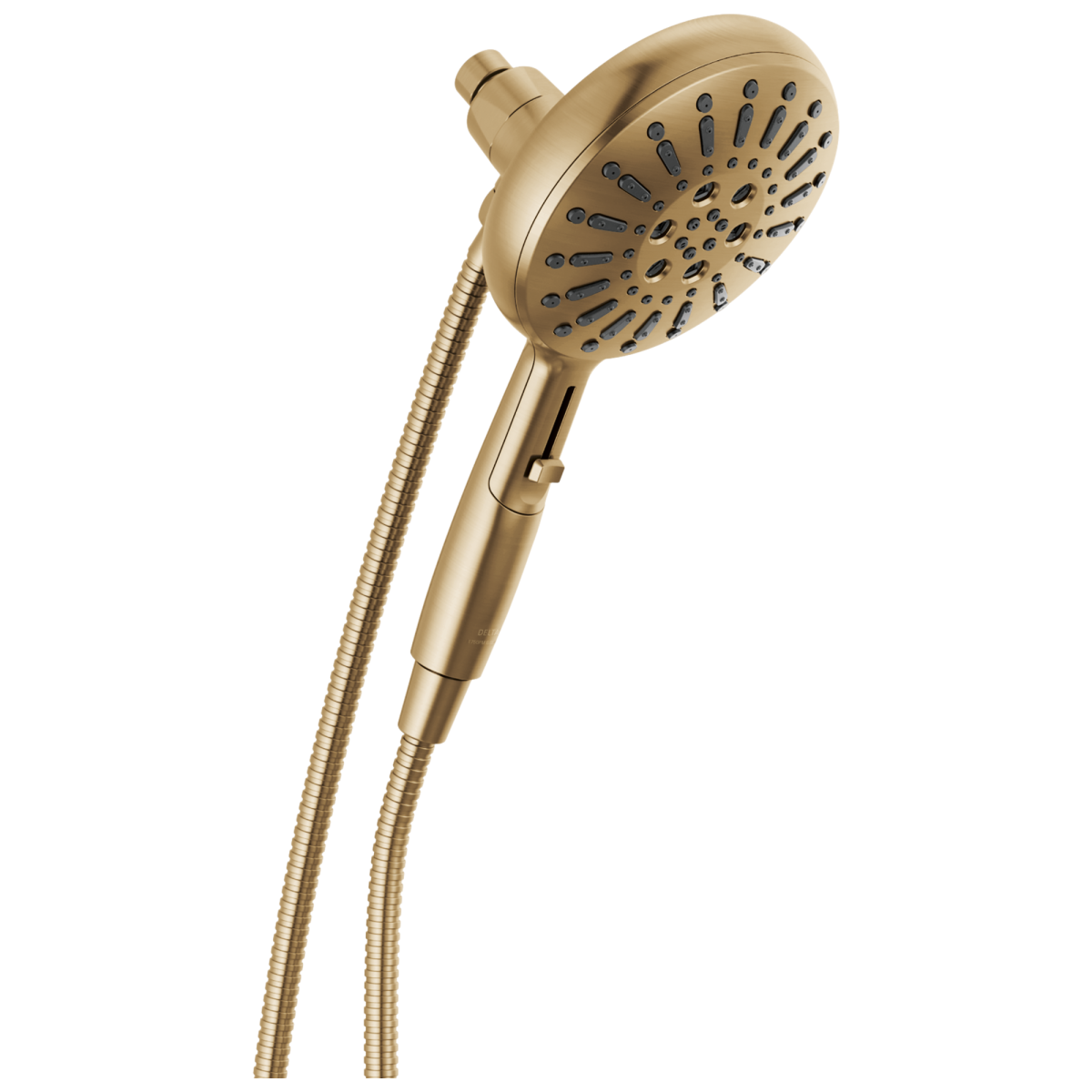DELTA Universal Showering Components 7-Setting SureDock Magnetic Hand Shower — Lumicoat® Champagne Bronze