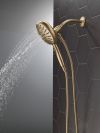 DELTA Universal Showering Components 7-Setting SureDock Magnetic Hand Shower — Lumicoat® Champagne Bronze