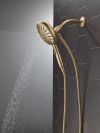 DELTA Universal Showering Components 7-Setting SureDock Magnetic Hand Shower — Lumicoat® Champagne Bronze