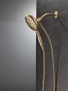DELTA Universal Showering Components 7-Setting SureDock Magnetic Hand Shower — Lumicoat® Champagne Bronze