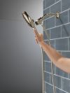 DELTA Universal Showering Components 7-Setting SureDock Magnetic Hand Shower — Lumicoat® Polished Nickel